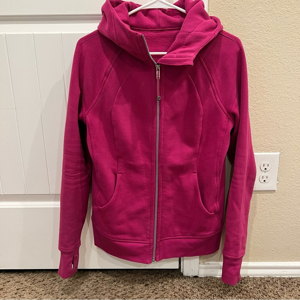 Lululemon scuba full zip up - size 8